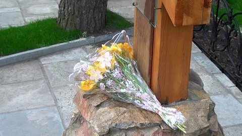 That same mine, where Alapaev martyrs were dropped. Video stock 119384547