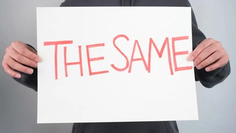 The same poster slogan Stock Footage 236193006