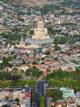 Sameba in Tbilisi 写真素材