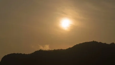 Samednangshe sunset Stock Footage 87543153