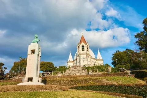 Sameiro sanctuary in Penafiel Stock Photos