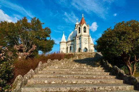 Sameiro sanctuary in Penafiel Stock Photos