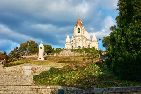 Sameiro sanctuary in Penafiel Stock Photos