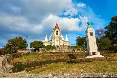 Sameiro sanctuary in Penafiel Stock Photos