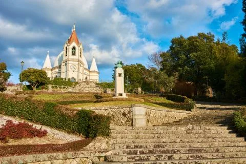 Sameiro sanctuary in Penafiel Stock Photos