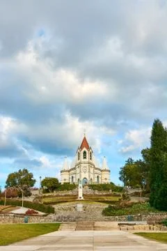 Sameiro sanctuary in Penafiel Stock Photos