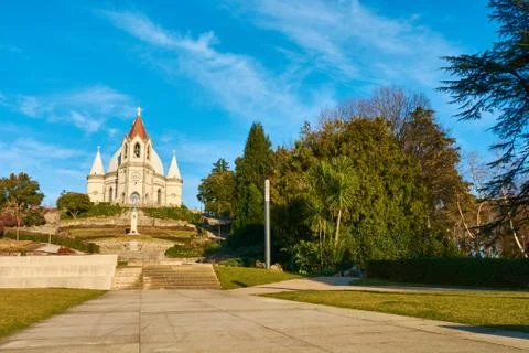 Sameiro sanctuary in Penafiel Stock Photos