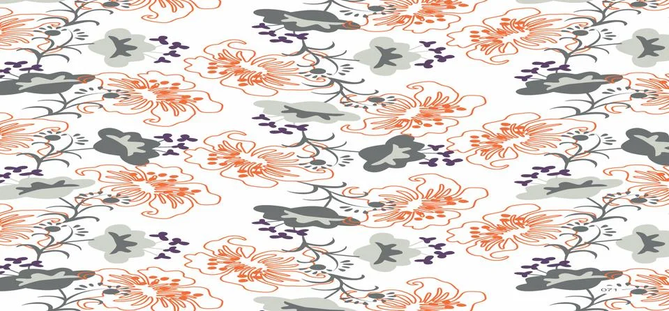 Sameless flower background Stock Illustration