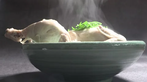 Samgyetang as a nutritious dish. Stock Footage 294002749