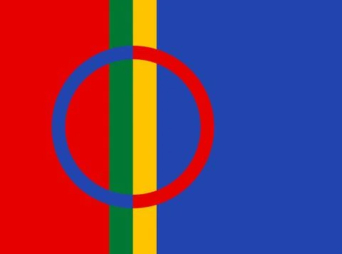 Sami flag Stock Illustration