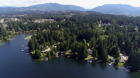 Sammamish Aeial	 Stockbeeldmateriaal 114564455