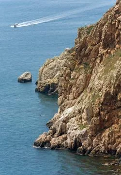 Sammer coast view Stock Photos