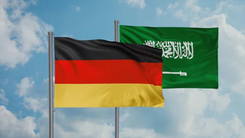 Samoa and Germany flag Video stock 245111384