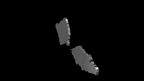 Samoa rotating map animation. Stock Footage 105011827