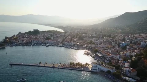 Samos Island 스톡 동영상 96280180