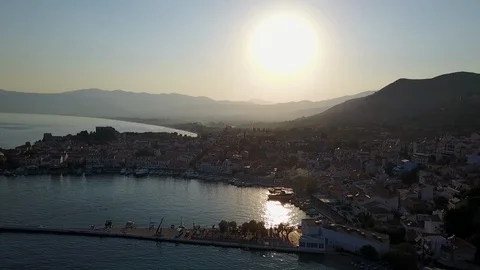 Samos Port 스톡 동영상 96281567