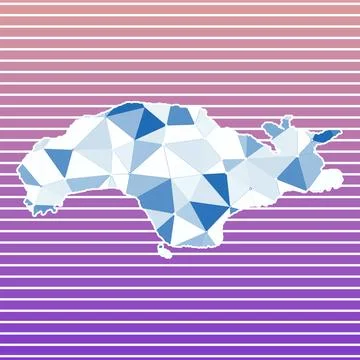 Samos vector illustration. Samos design on gradient stripes background. Tec.. 스톡 일러스트