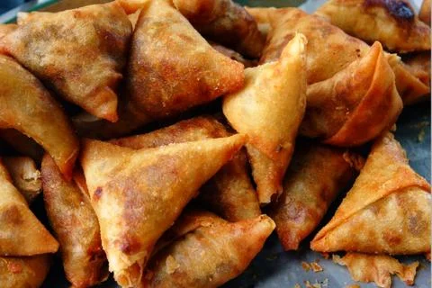 Samosa Foto stock