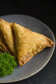 Samosas Stock Photos