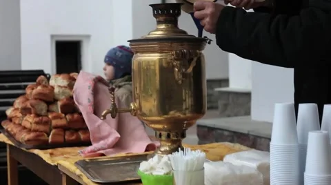 Samovar Stock Footage 993478