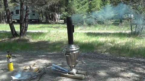 Samovar Stock Footage 124572406