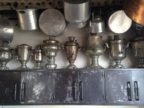 Samovar's collection Fotos de archivo