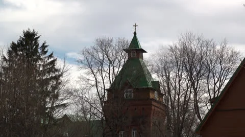 Сampanile and sky Time lapse 動画素材 24576076