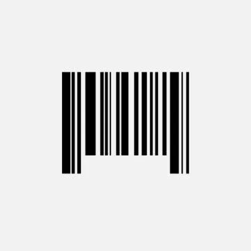 Sample Bar Code For Scanning Icon Stockillustratie