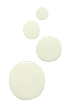 A sample of body serum or moisturizing gel or micellar water. Isolated on whi Stock-Fotos