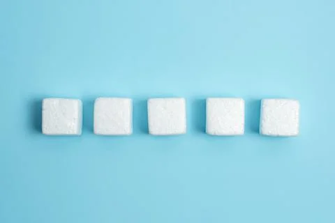 Sample Cube Rectangular Boxes Polished With Multi-Colour Symbolizing Stability 库存照片