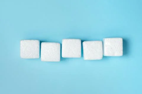 Sample Cube Rectangular Boxes Polished With Multi-Colour Symbolizing Stability 库存照片