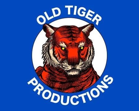 Sample emblem or logo idea with a tiger for your company coffee shop or sport Stock Illustration