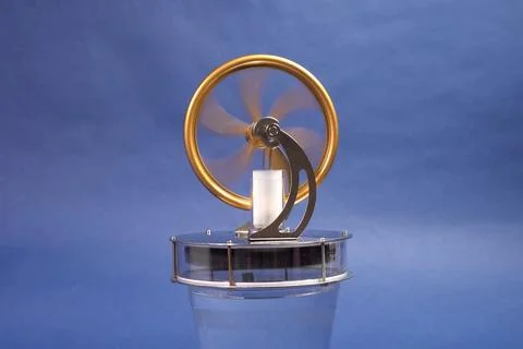 Sample of an experienced heat engine. Stock Photos