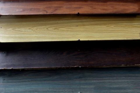 Sample floor boards Stock Photos