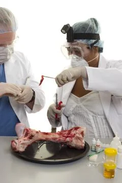 Sample for laboratory testing Stock Photos