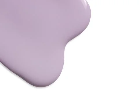 A sample of matte nail polish. Isolated on a white background. Stock-Fotos