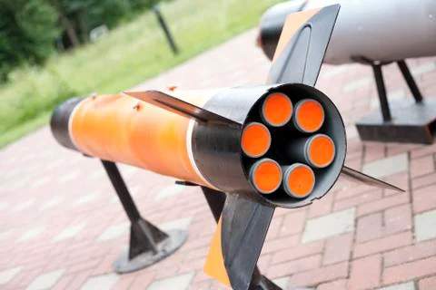 Sample missiles Stock Photos