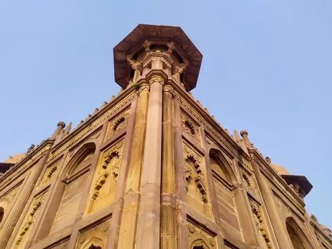 Sample of Mughal Architecture || Khusro Bagh located in Prayagraj || khushro bag Stock Photos