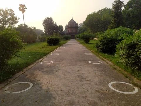 Sample of Mughal Architecture || Khusro Bagh located in Prayagraj || khushro bag Foto stock