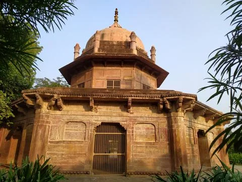 Sample of Mughal Architecture || Khusro Bagh located in Prayagraj || khushro bag Foto stock