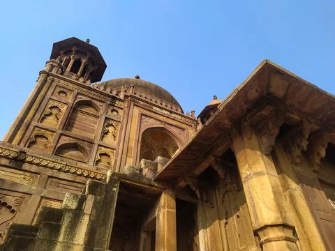 Sample of Mughal Architecture || Khusro Bagh located in Prayagraj || khushro bag Foto stock