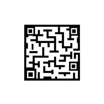 Sample qr code Stock Illustration
