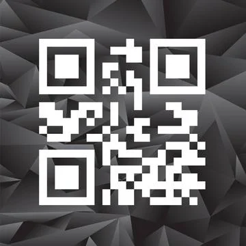 Sample QR Code Ready to Scan with Smart Phone Product Barcode 2d Square La... Stock Photos