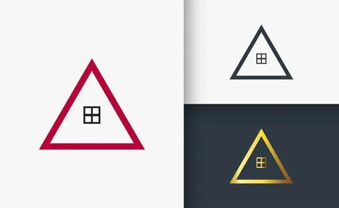 Sample Real Estate And Construction Logo Stock Illustration