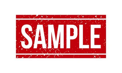 Sample Rubber Grunge Stamp Seal Vector Illustration Stock Illustration