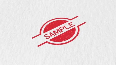 SAMPLE Stamp Stock Footage 300121997