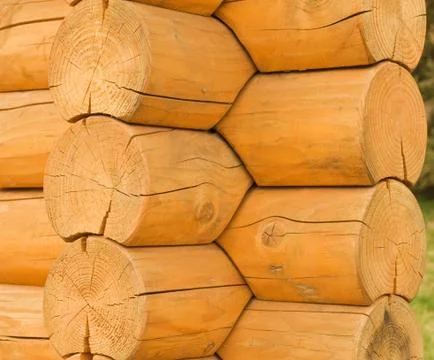 Sample timber frame Stock Photos