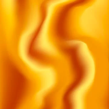 A sample of tissue silk gold with pleats Stock Illustration