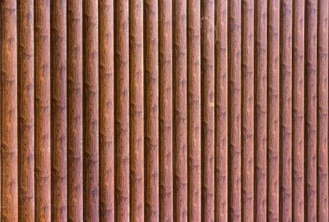 Sample wall of house with log house Stock Photos