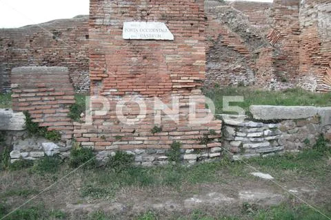 Samples of archeology. archaeological excavations Stock Photos